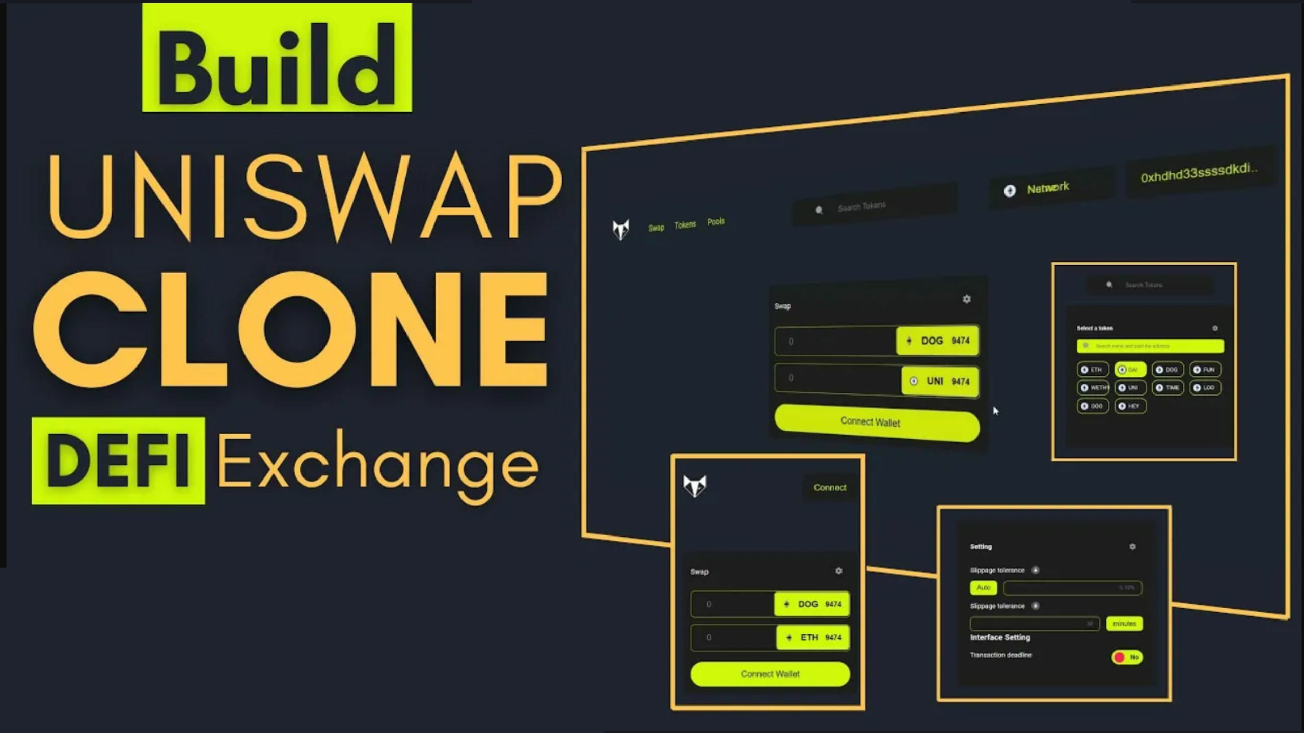Uniswap DeFI Clone